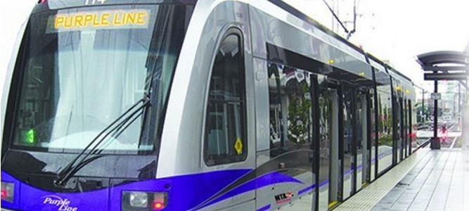 CAF pondrá los tranvías en la Purple Line de Maryland