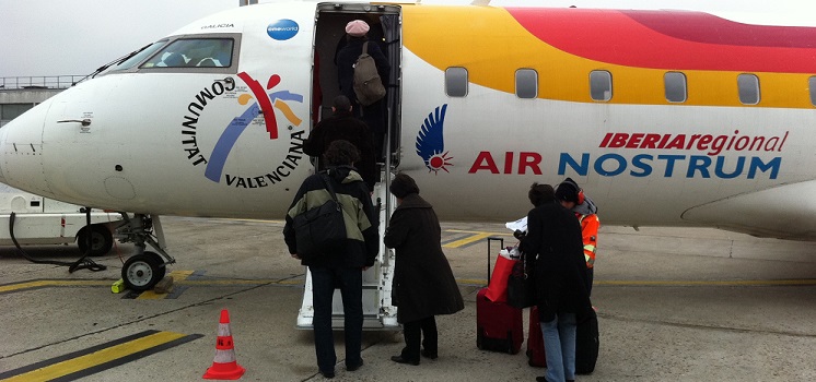 Air Nostrum busca en Madrid tripulantes de cabina de pasajeros