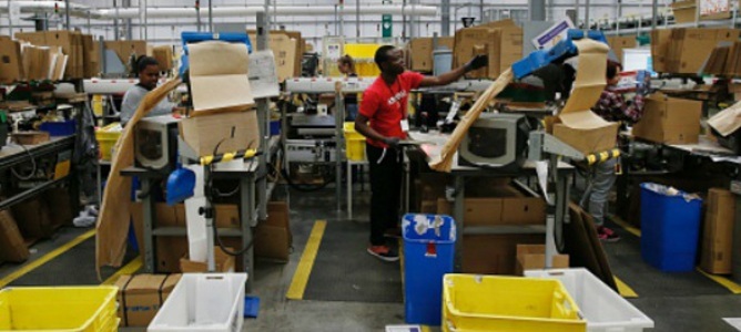 Los robots de Amazon amenazan a 230.000 trabajadores