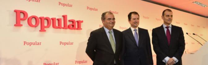 Banco Popular tiene ya cubierta su ampliación de capital