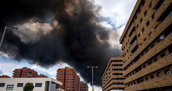 El dueño del vertedero de neumáticos de Seseña, en paradero desconocido
