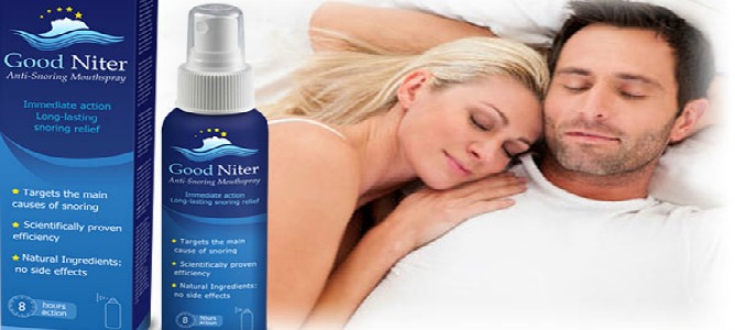 El nuevo timo de Good Niter: el spray antirronquidos