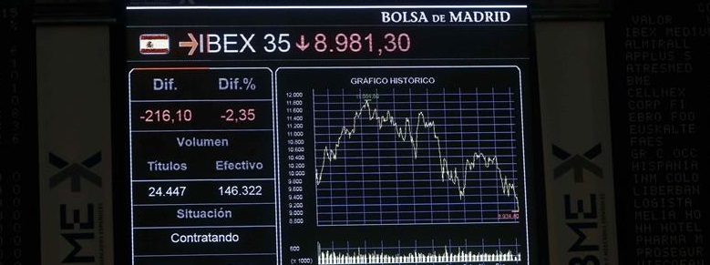 El Ibex 35 dice adiós al 9.000