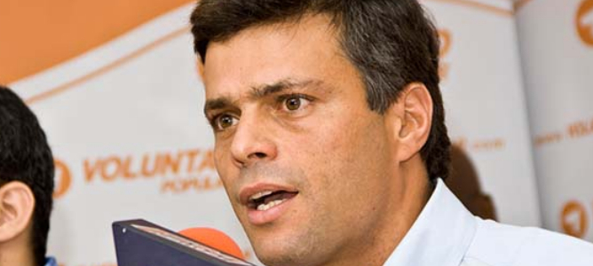 Venezuela se echará a la calle para exigir la liberación de Leopoldo López