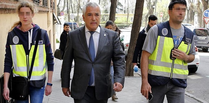 Pineda y sus empresas movieron 7,1 millones en cinco años