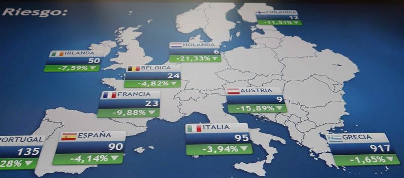 El Ibex 35, el índice más castigado en Europa, cae el 4,44%