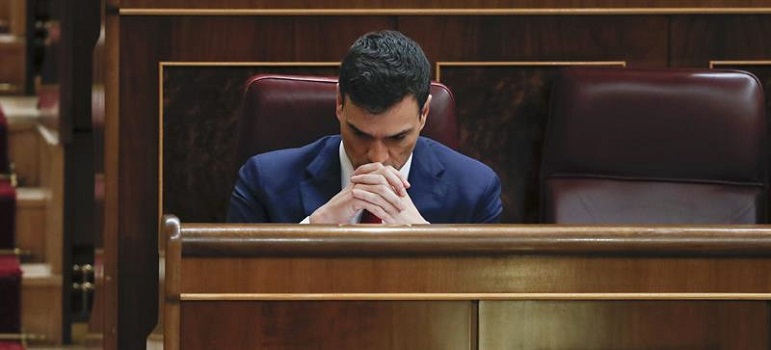 Se consuma el fraude: Sánchez sólo logra 130 votos
