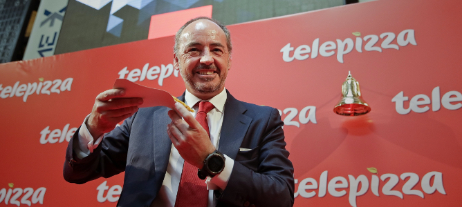 Los accionistas de Telepizza pierden 20 de cada 100 euros invertidos en la OPV