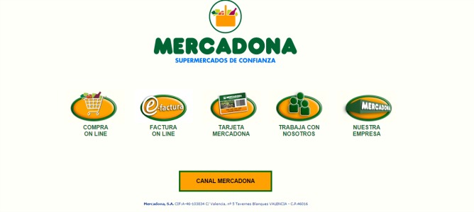 Mercadona registra el peor sitio web de comercio electrónico
