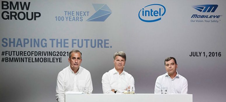BMW, Intel y Mobileye trabajan en el futuro coche inteligente