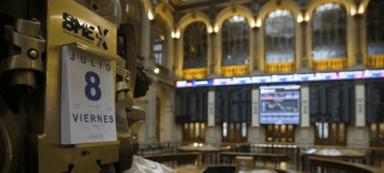 El IBEX vuelve a las pérdidas semanales al caer el 1%
