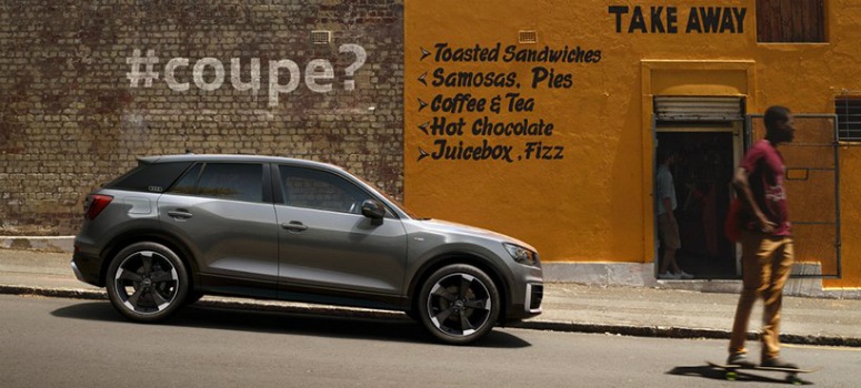 Audi lanza una edición exclusiva del Q2 con acabados en gris