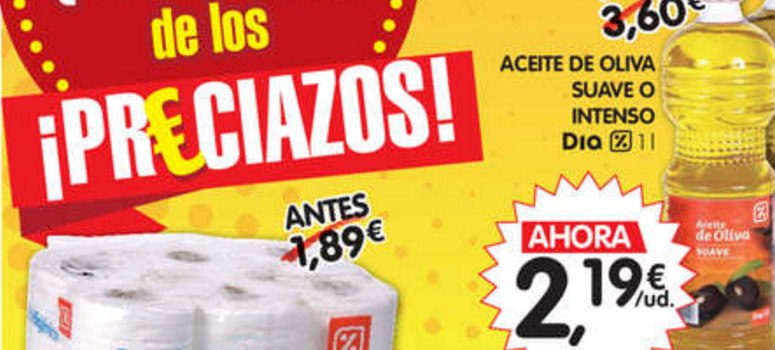DIA, investigada por «vender con pérdida» aceite de oliva