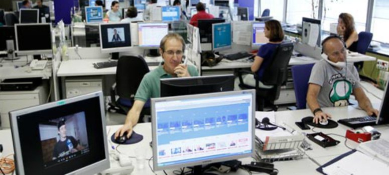 Las empresas facturan un 0,7% menos en junio
