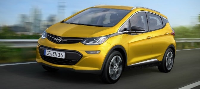 Opel presentará en París el eléctrico Ampera-e