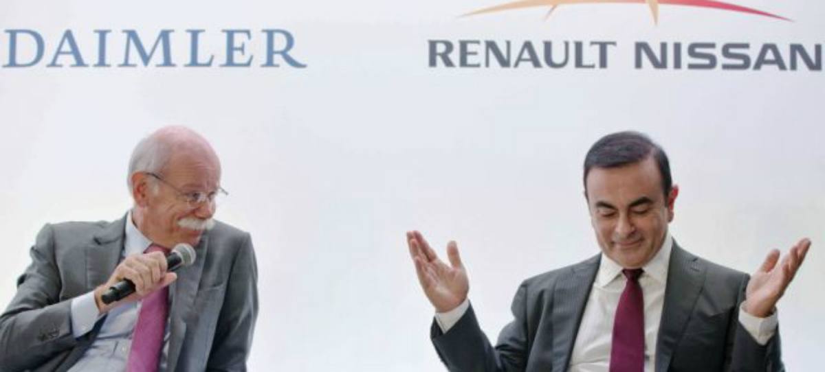 La unión Renault-Nissan con Daimler se fortalece