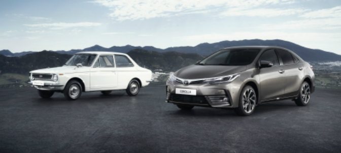 El Corolla cumple 50 años como coche más vendido del mundo