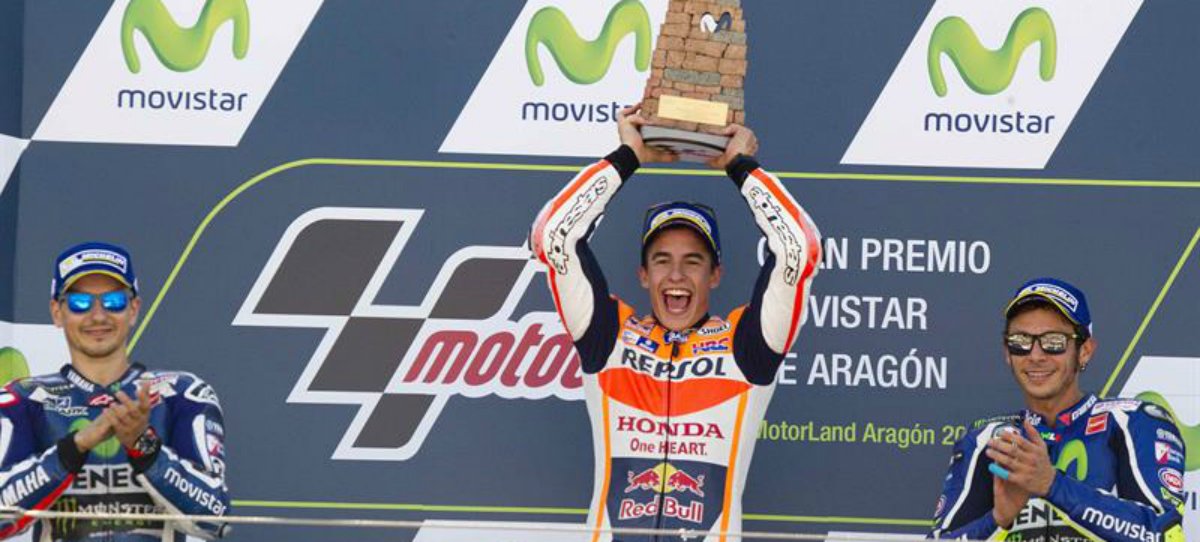 Márquez tiene al alcance su tercer mundial
