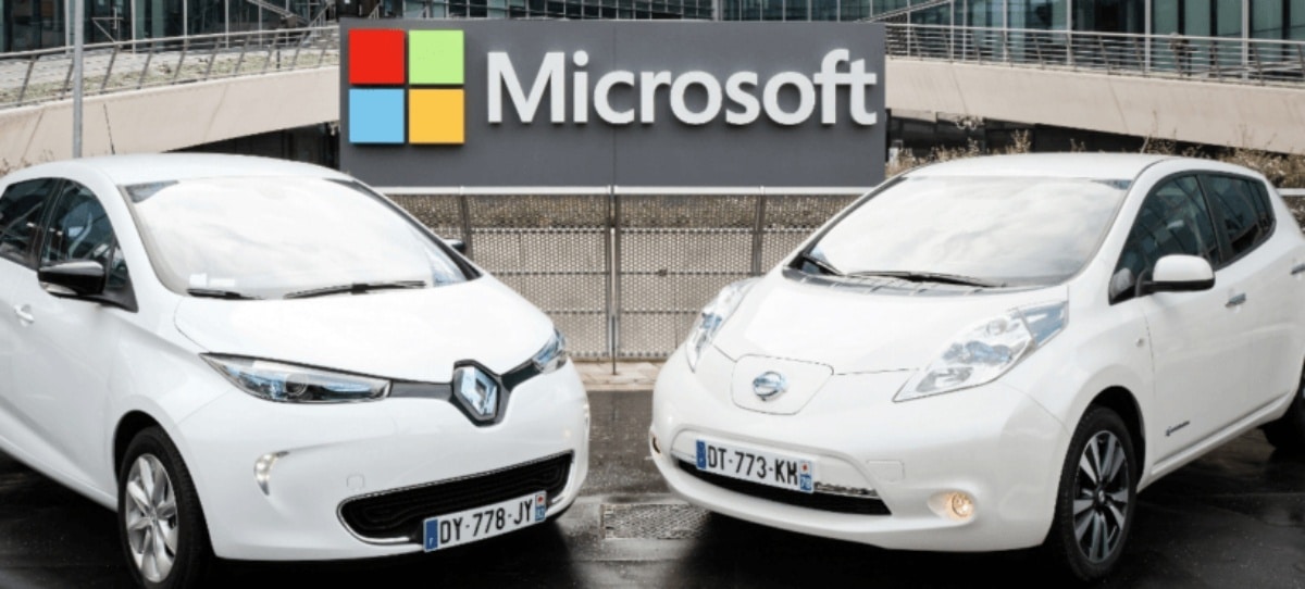 Acuerdo Renault-Nissan y Microsoft para trabajar en coches conectados