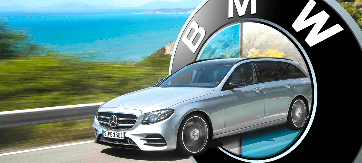 BMW y el Clase E Estate de Mercedes, lo más valorado en la red