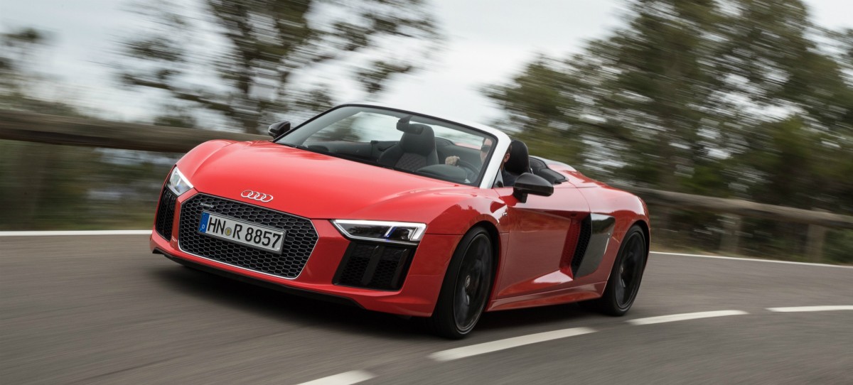 El Audi R8 Spyder llega en noviembre desde 209.420 euros