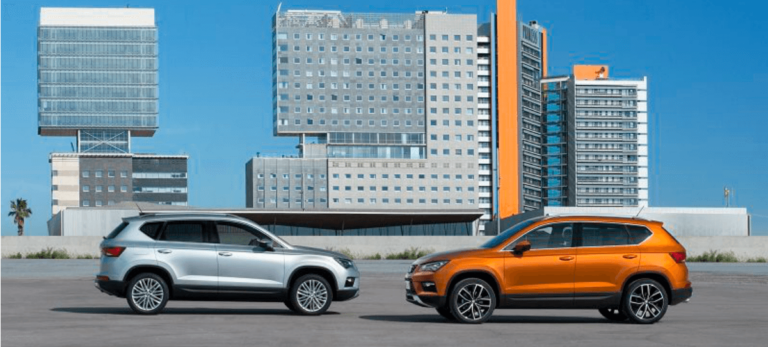 Seat Ateca (silueta). Foto Seat