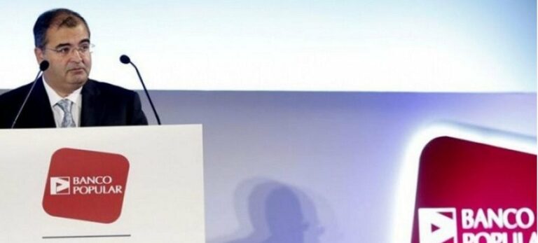 Ángel Ron, presidente del Banco Popular