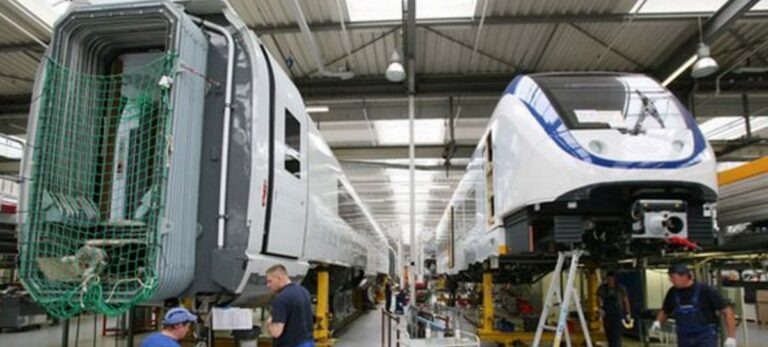 Tren en fabricación de Bombardier