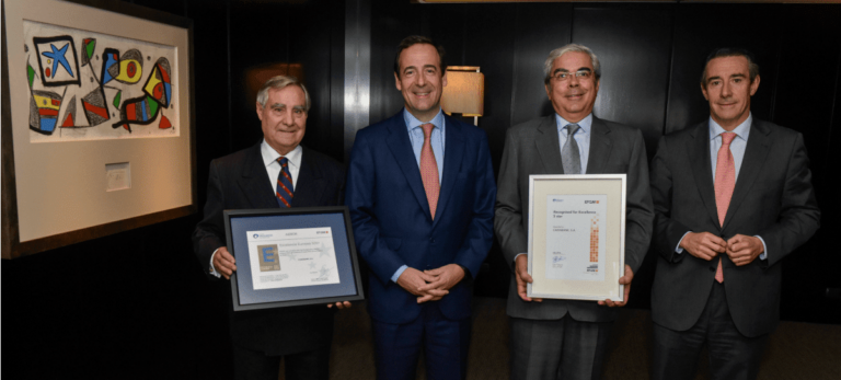 CaixaBank renueva el Sello de Excelencia Europea EFQM 500+