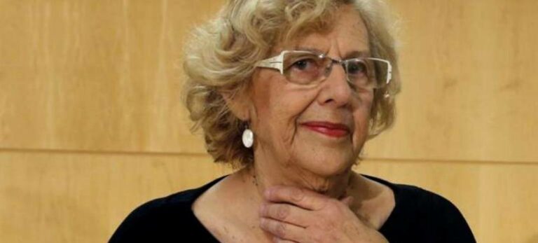 Manuela Carmena, alcadesa de Madrid.