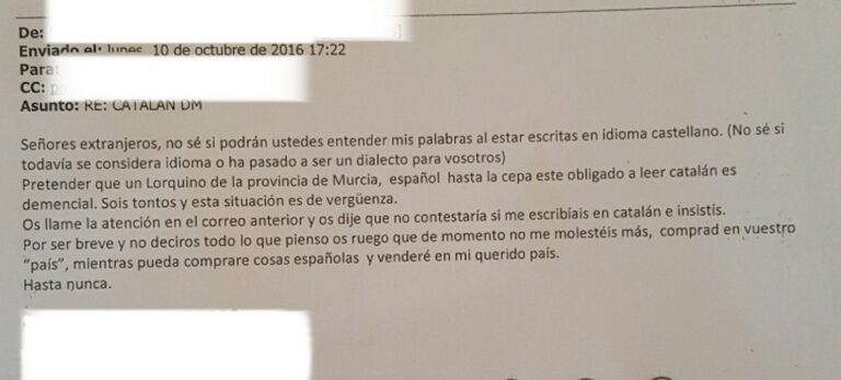 El alcalde de ERC difunde un correo privado