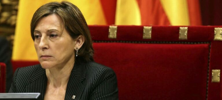 La presidenta del Parlament Carme Forcadell