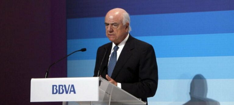 Francisco González, presidente de BBVA