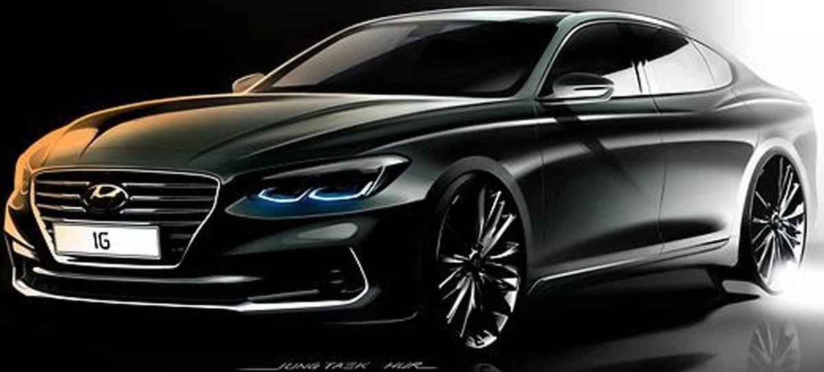 Imágenes de la sexta generación del nuevo Hyundai Azera