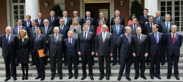 Presidentes del IBEX 35 impuestos