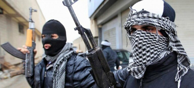 Milicianos del DAESH.