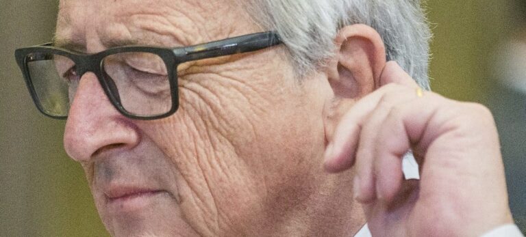 El presidente de la CE, Jean-Claude Juncker