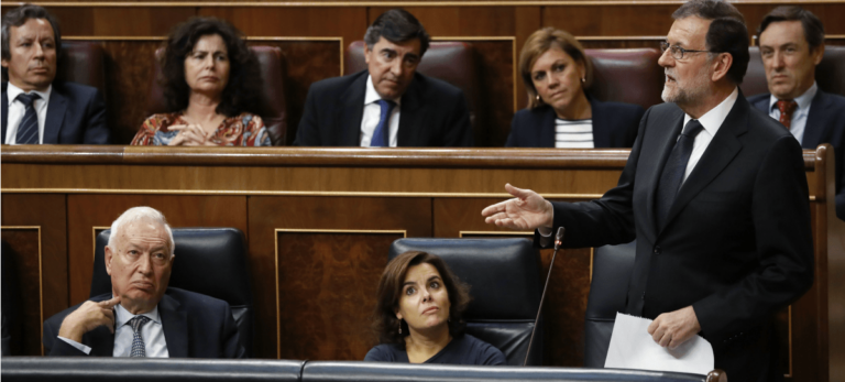 El presidente del Gobierno en funciones, Mariano Rajoy.
