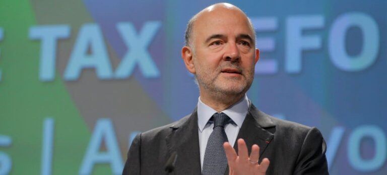 El comisario de Asuntos Económicos, Pierre Moscovici