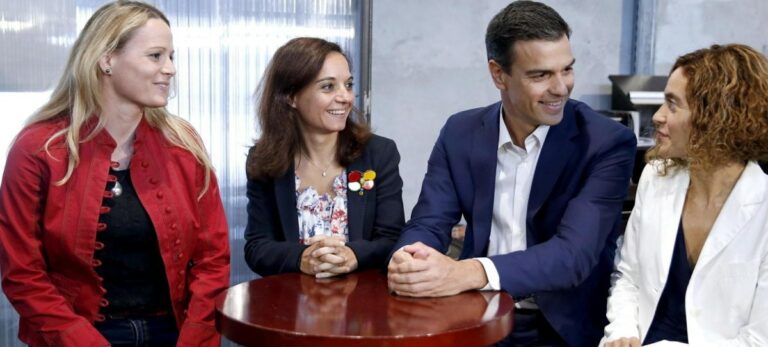 Zaida Cantera, fiel a Pdro Sánchez