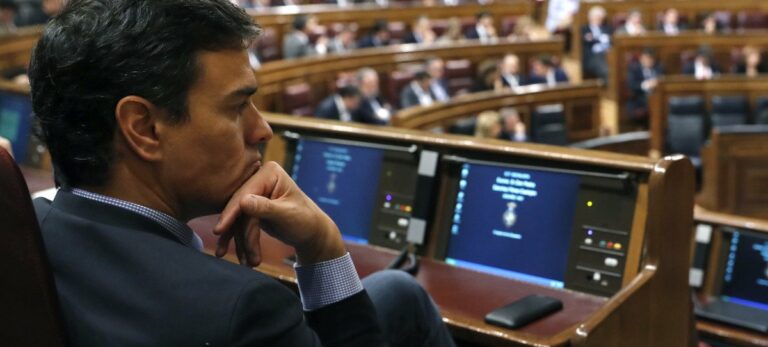 Pedro Sánchez, ex líder del PSOE
