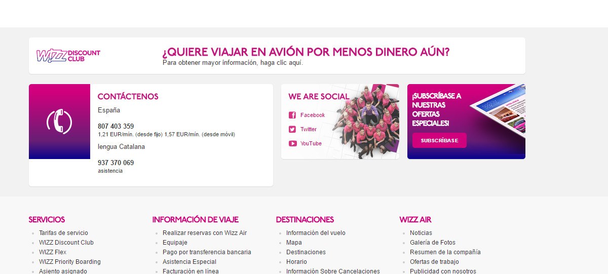 Wizz Air cobra por hablar en español y gratis para el catalán