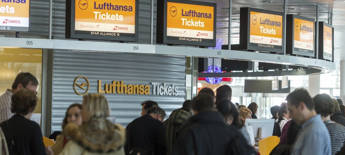 Huelga de pilotos en Lufthansa: cancelados 876 vuelos este miércoles