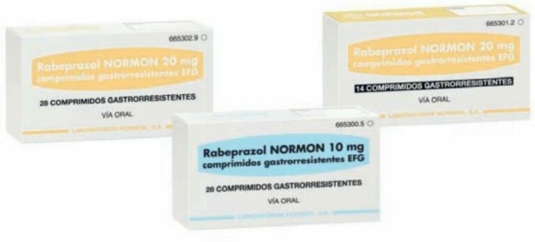 Retiran lotes de Rabeprazol Normon, usado para úlceras y acidez