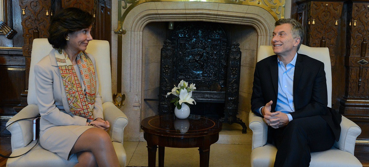 Ana Botín ratifica inversiones de 1.274 millones de dólares en Argentina