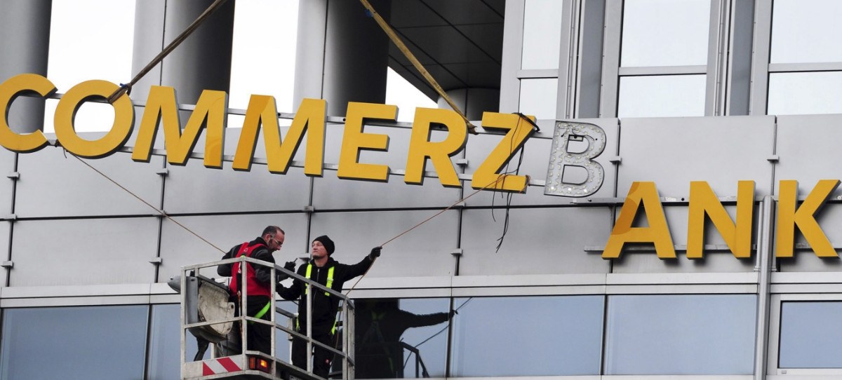 CommerzBank, el segundo mayor banco alemán, en números rojos