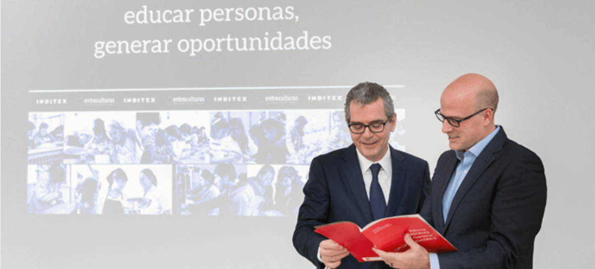 Inditex destina 9,8 millones a programas de desarrollo de Entreculturas