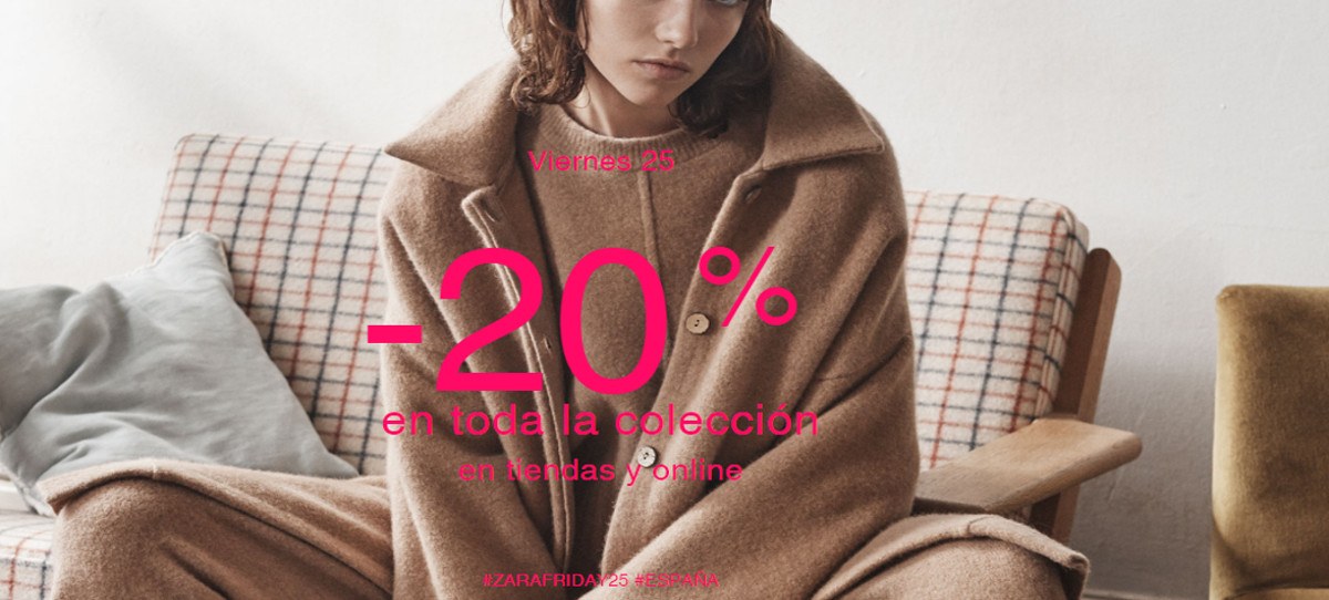 Todos los descuentos de Inditex en el Black Friday