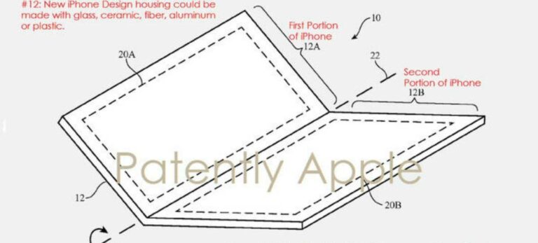 Apple estaría enfocando sus esfuerzos en la creación de un iPhone que se podría doblar a la mitad.
