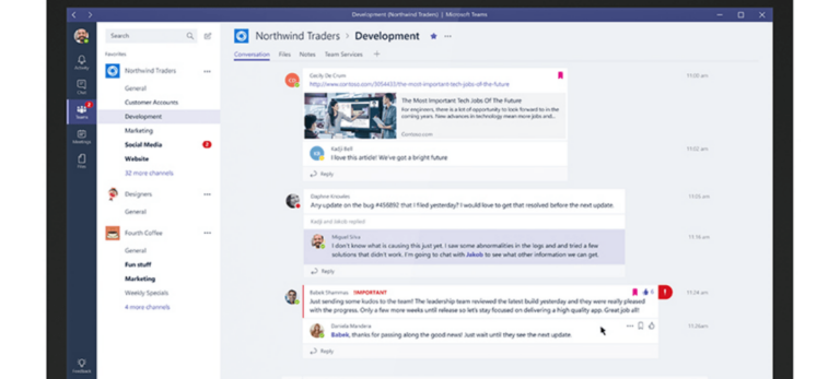 Microsoft anuncia Microsoft Teams